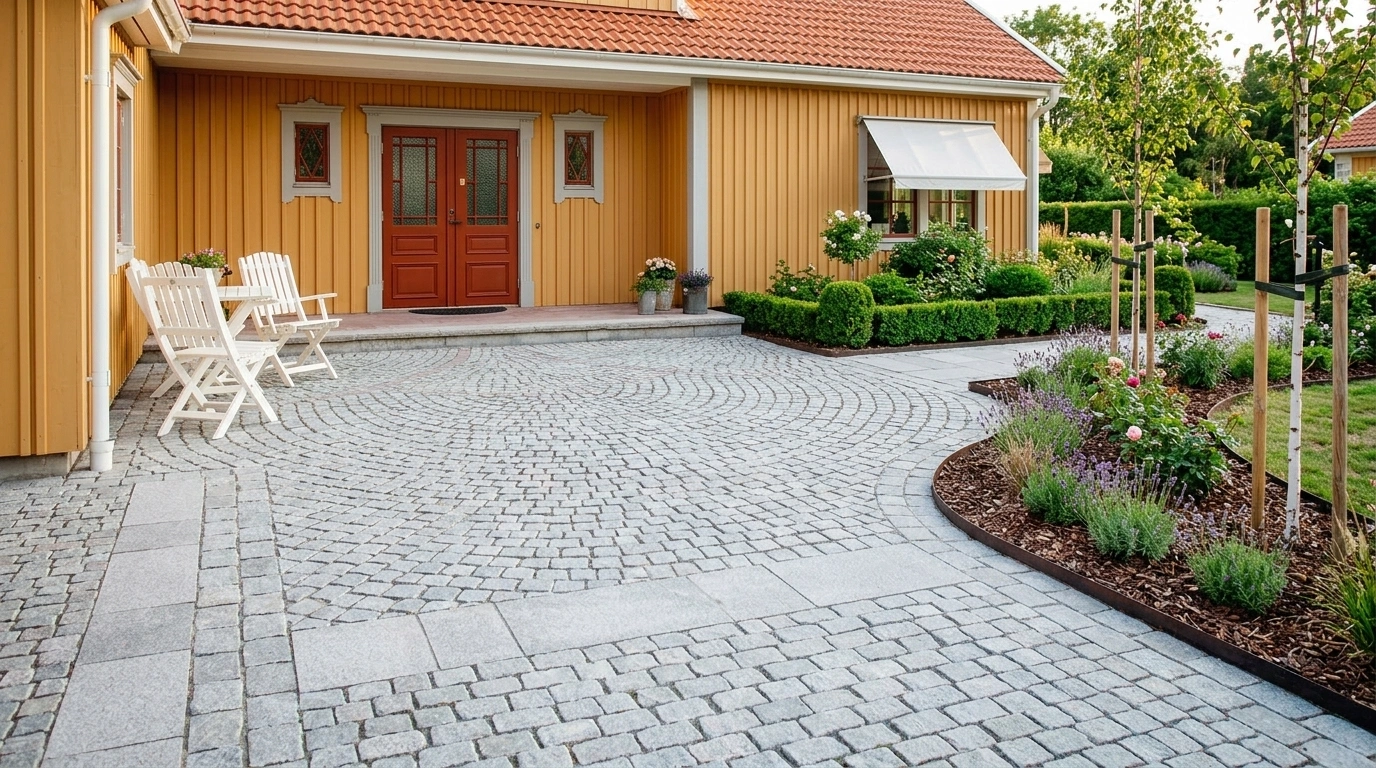 Betongplattor